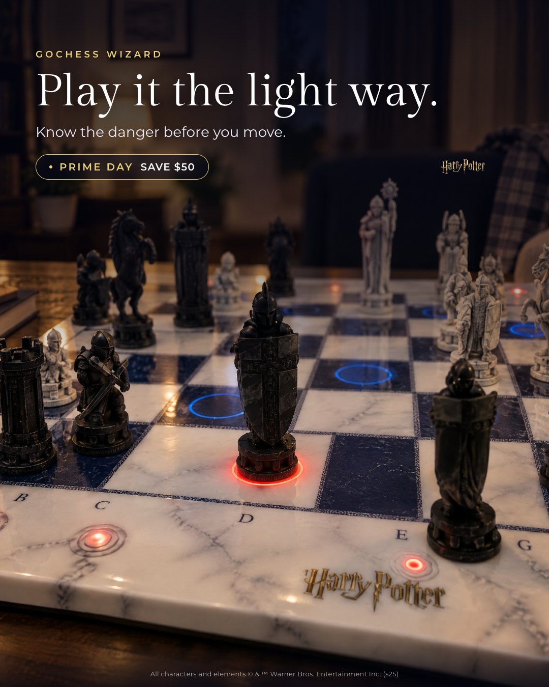 Play it the light way.