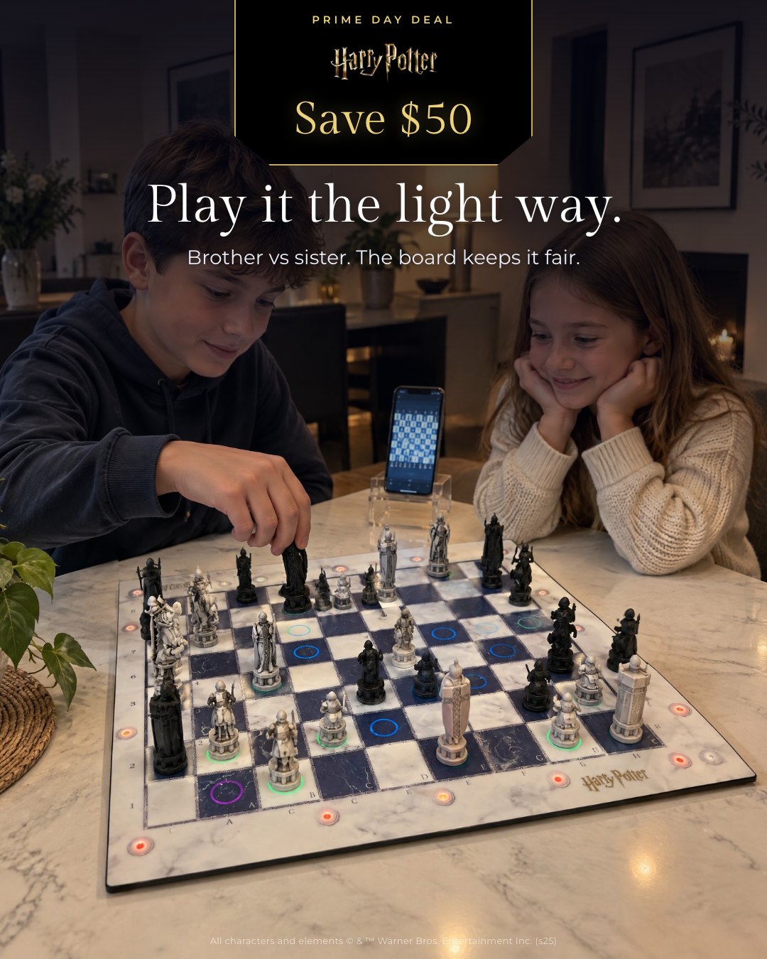 Play it the light way.