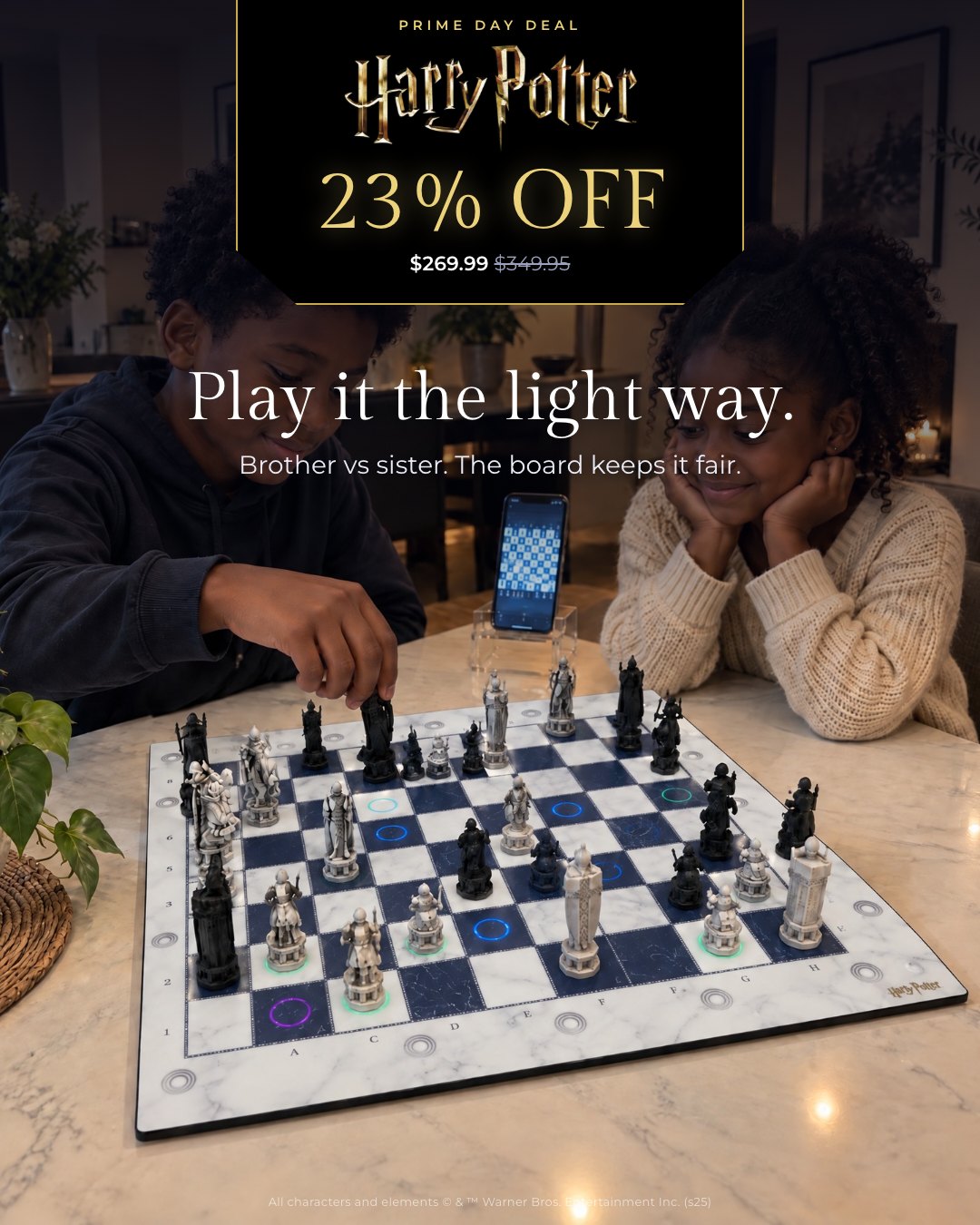 Play it the light way.
