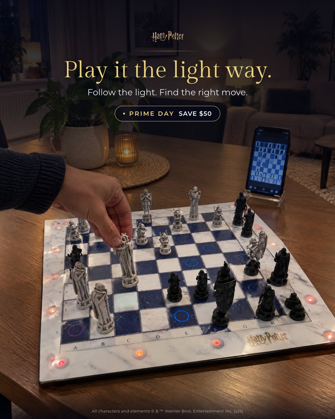 Play it the light way.