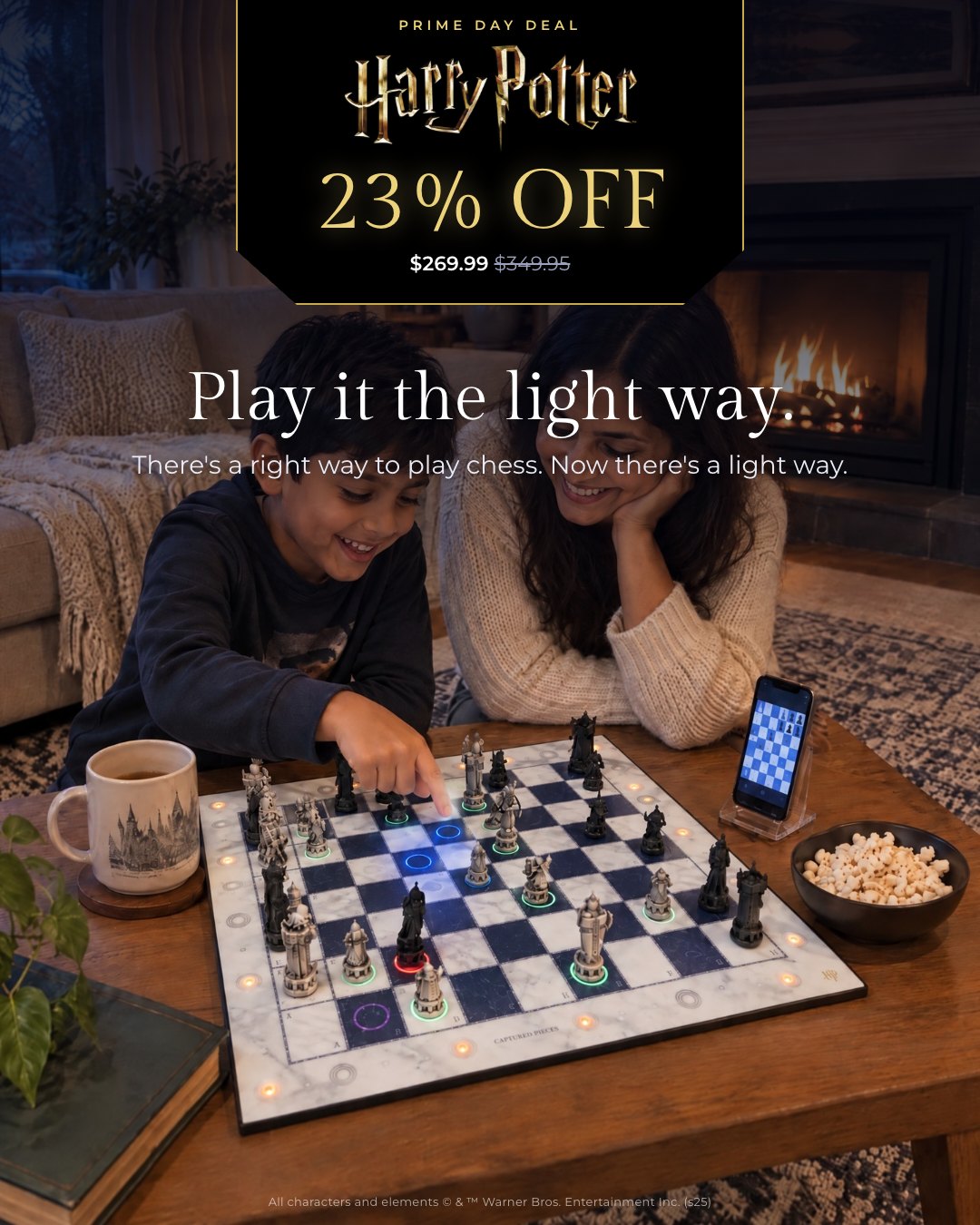 Play it the light way.